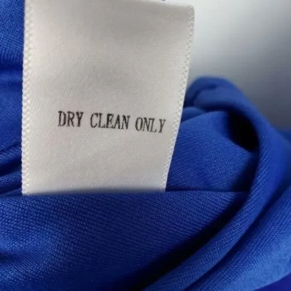 Akira Chicago royal blue halter mini dress size medium - Picture 7 of 14